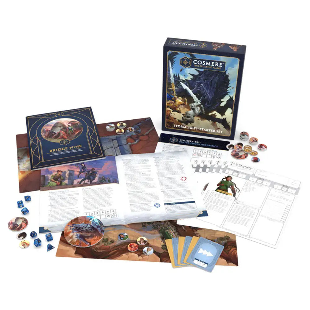 Brandon Sanderson’s Cosmere RPG: Stormlight Starter Set - Roleplaying Games