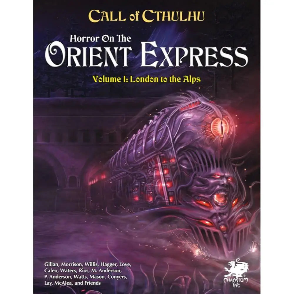 Call of Cthulhu RPG 7th Edition Horror on the Orient Express - Roleplaying Games