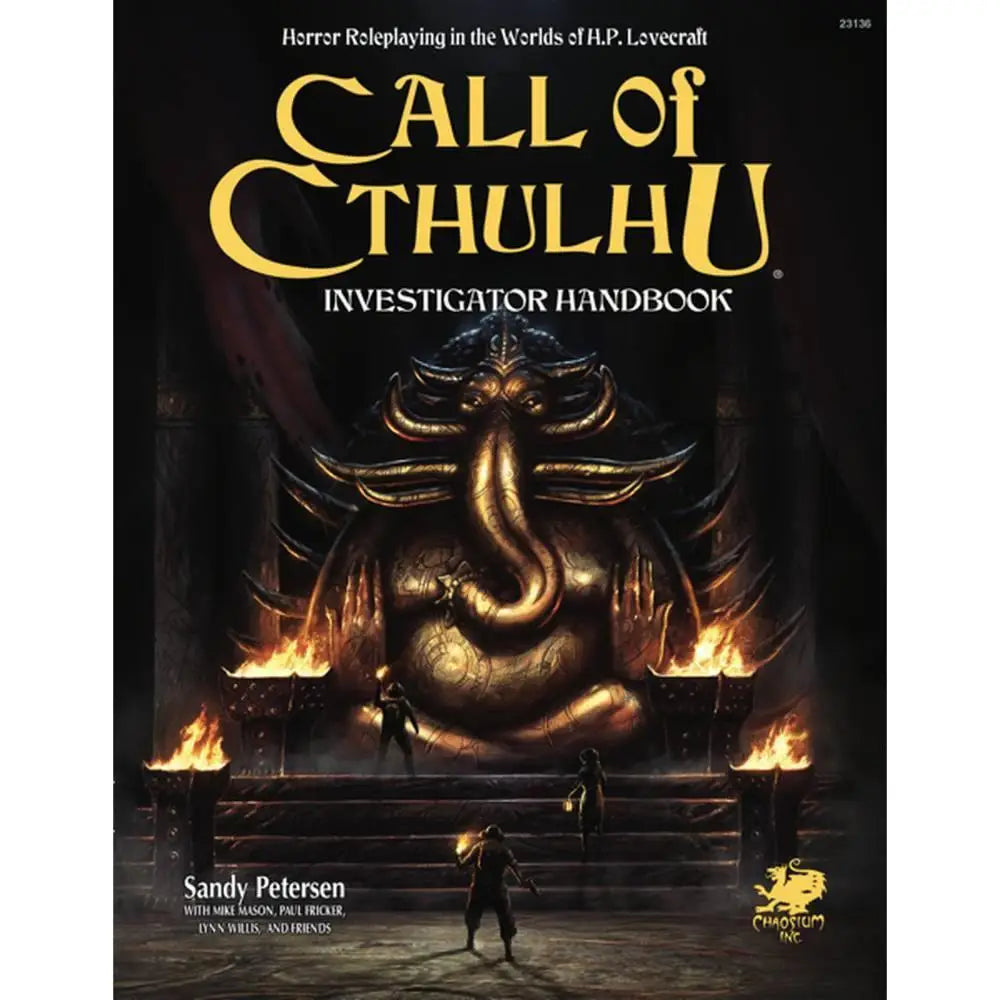 Call of Cthulhu RPG 7th Edition Investigator Handbook - Roleplaying Games