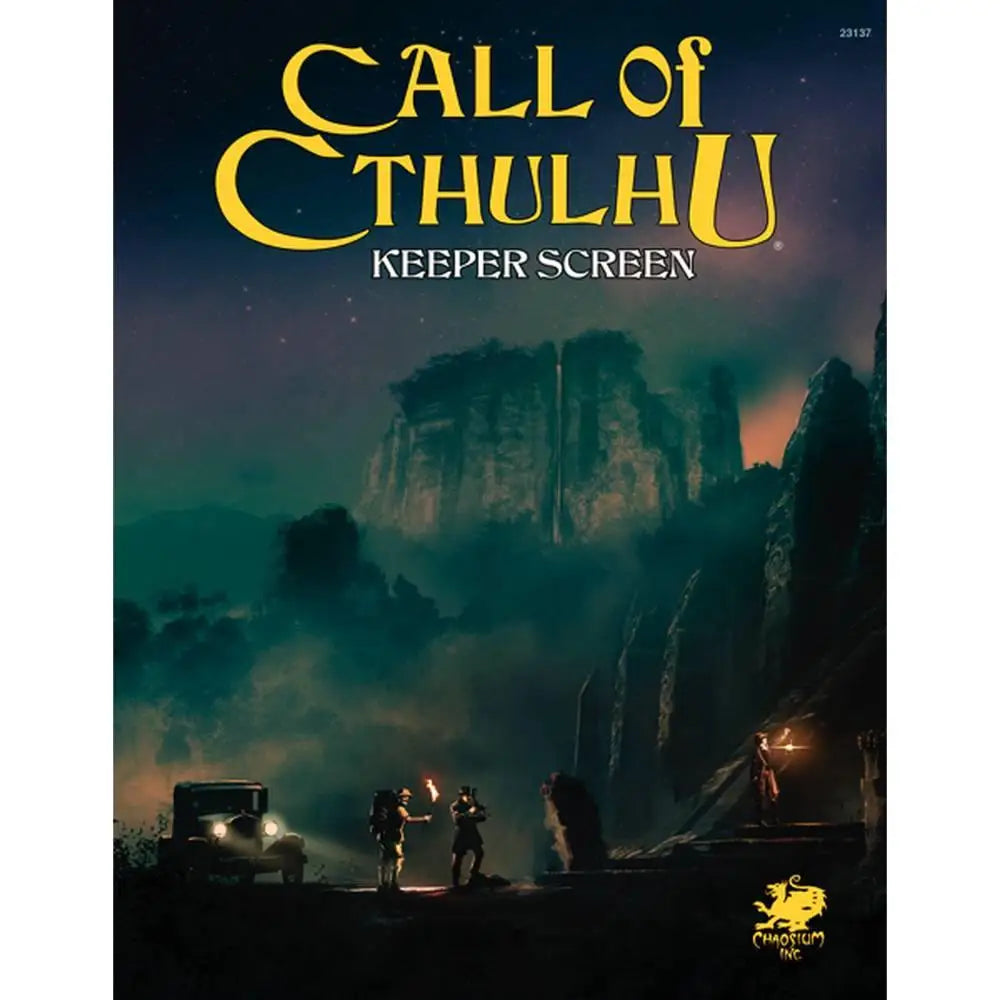 Call of Cthulhu RPG 7th Edition Keeper Screen Pack Other RPGs & RPG Accessories Chaosium   