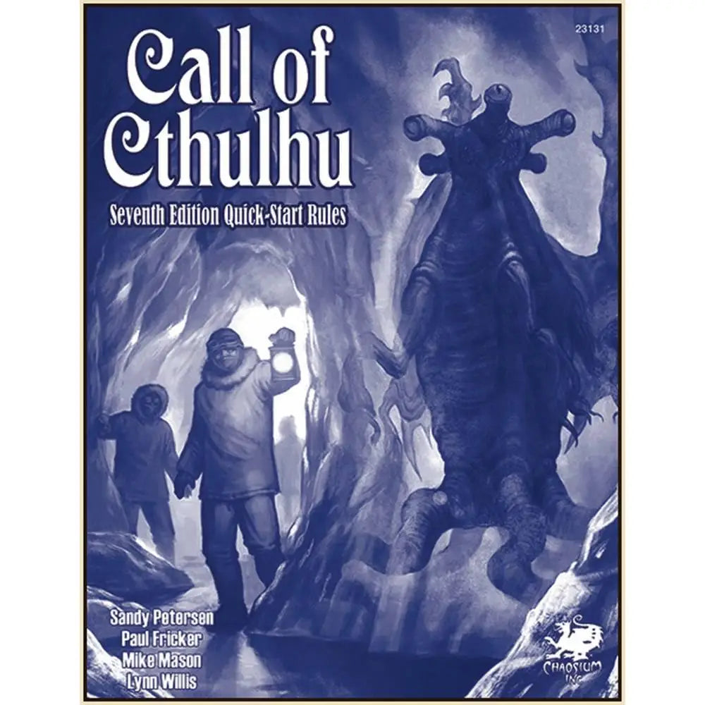 Call of Cthulhu RPG 7th Edition Quick Start Other RPGs & RPG Accessories Chaosium   