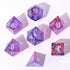 Captured Magic Gilded Storm Sharp Edge Resin Polyhedral (D&D) Dice Set (7) - Dice & Dice Supplies