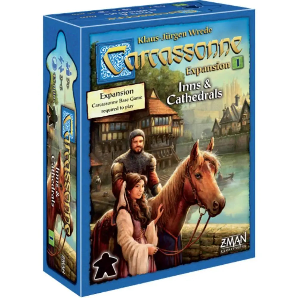 Carcassonne Expansion 1: Inns and Cathedrals Board Games Asmodee   