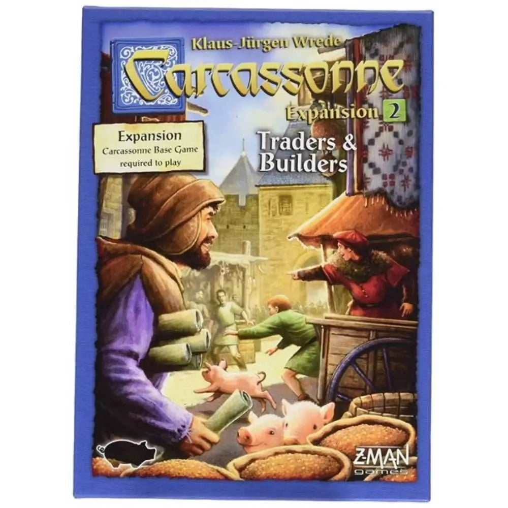 Carcassonne Expansion 2: Traders and Builders Board Games Asmodee   