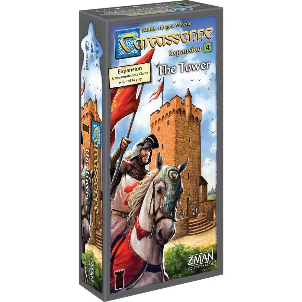Carcassonne Expansion 4: The Tower Board Games Asmodee   