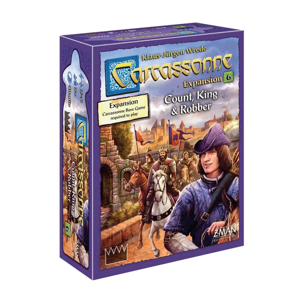Carcassonne Expansion 6: Count/King/Robber Board Games Asmodee   