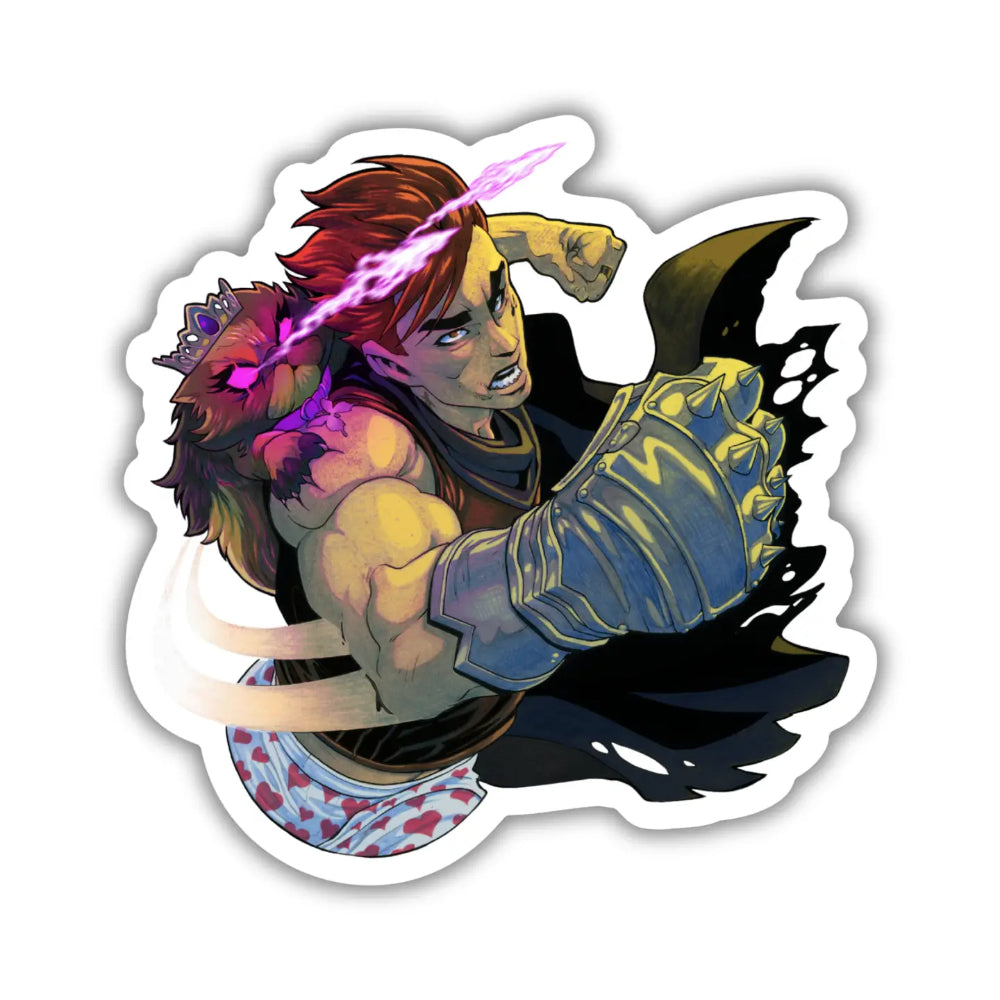 Carl & Donut (Dungeon Crawler Carl) Sticker - Gifts