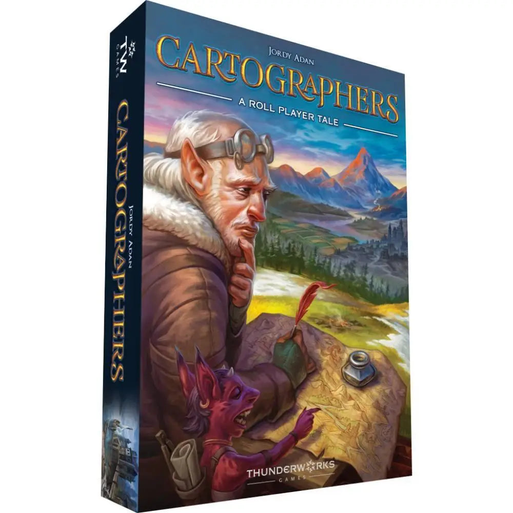 Cartographers: A Roll Player Tale Board Games Alliance   