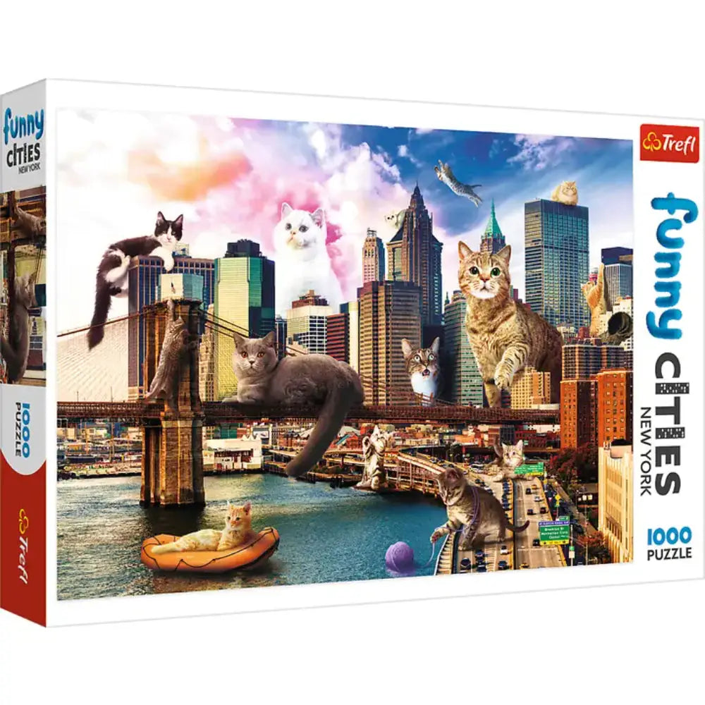 Cats in New York Puzzle - Gifts