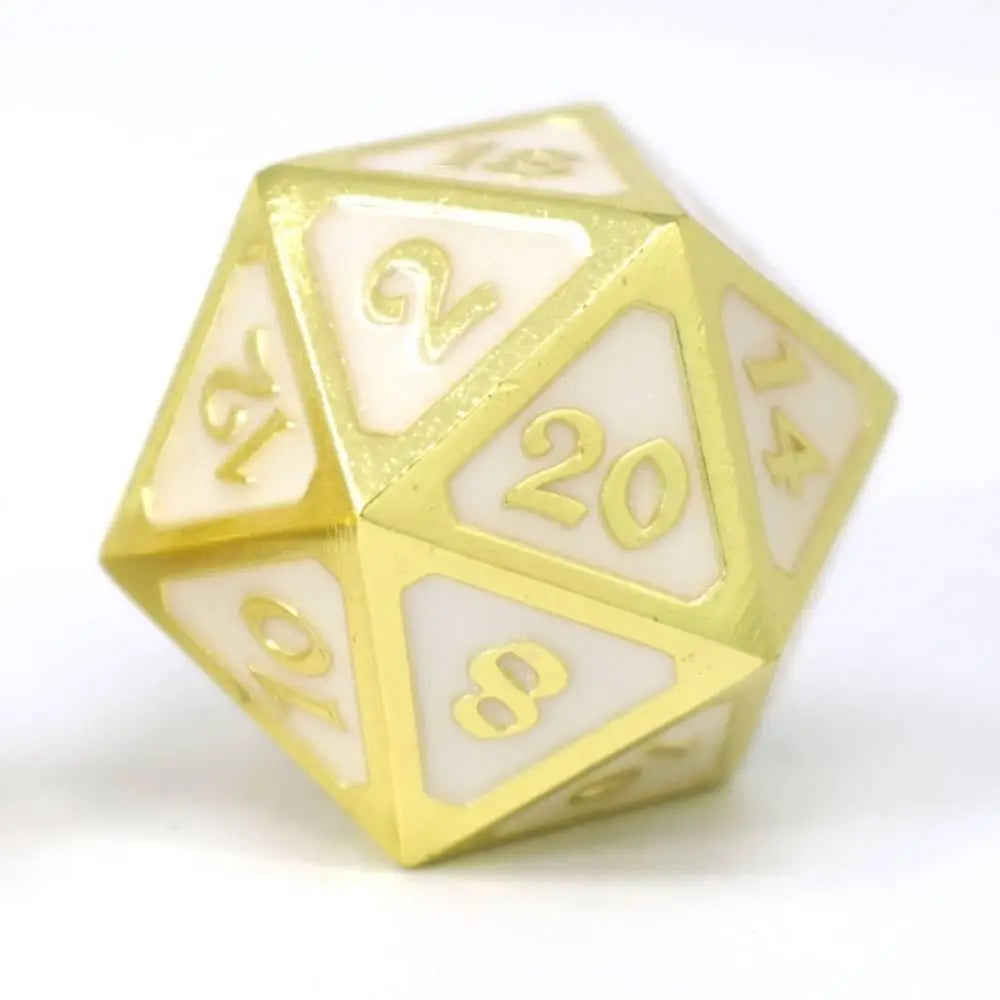 Celestial Relic Metal Polyhedral (D&D) Dice Set Dice & Dice Supplies Die Hard Dice Dire d20 (25mm)  