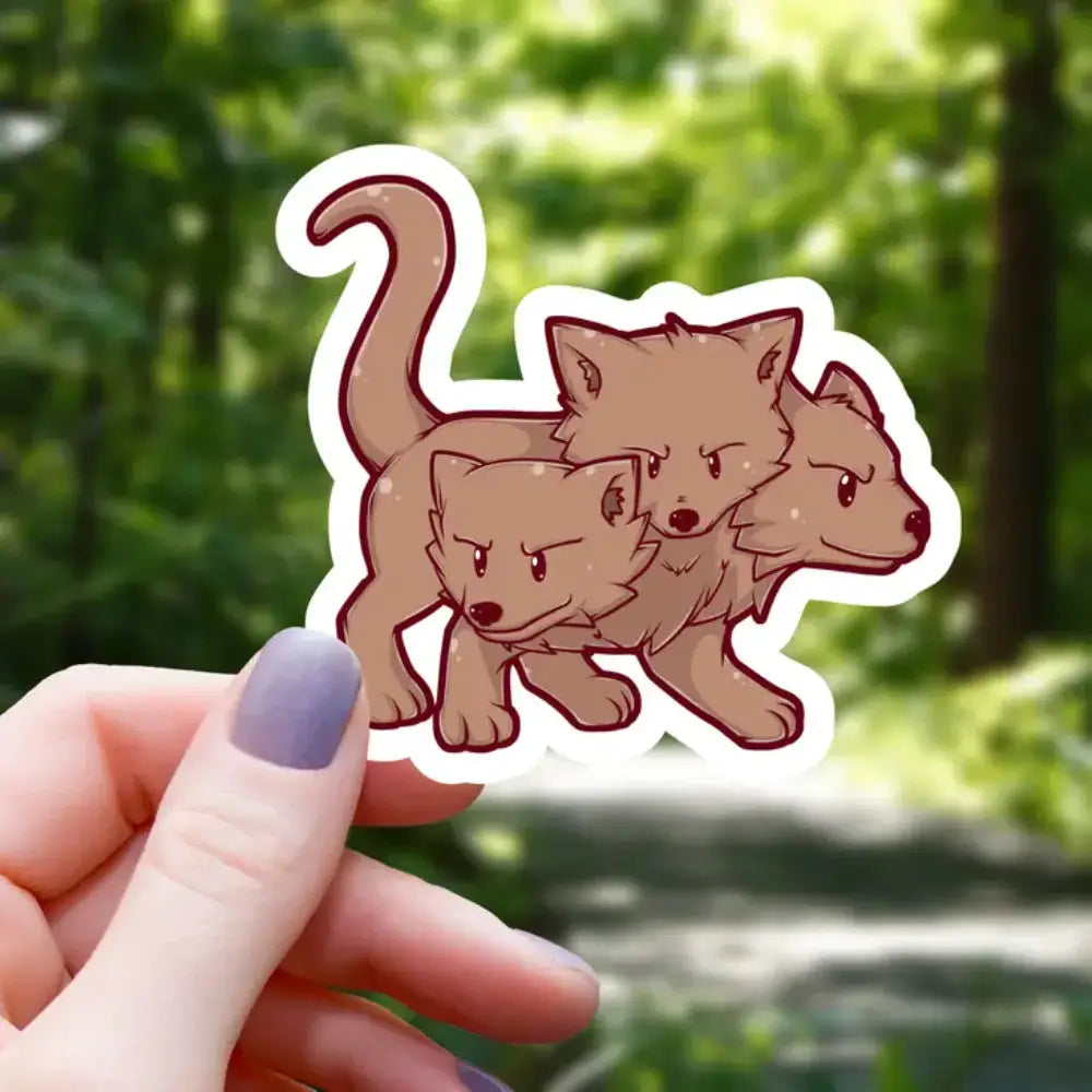 Cerberus Puppy Sticker - Gifts
