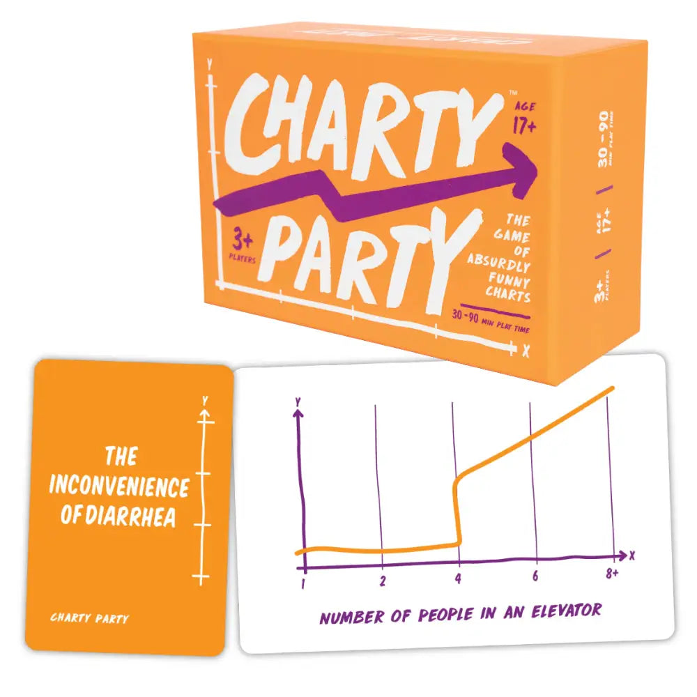 Charty Party: The Game of Absurdly Funny Charts - Board Games