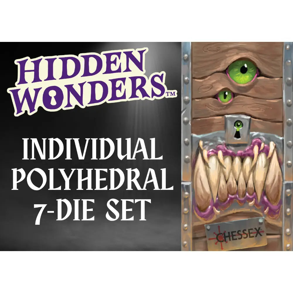 Chessex Hidden Wonders Polyhedral Dice Set (7) - Dice & Dice Supplies