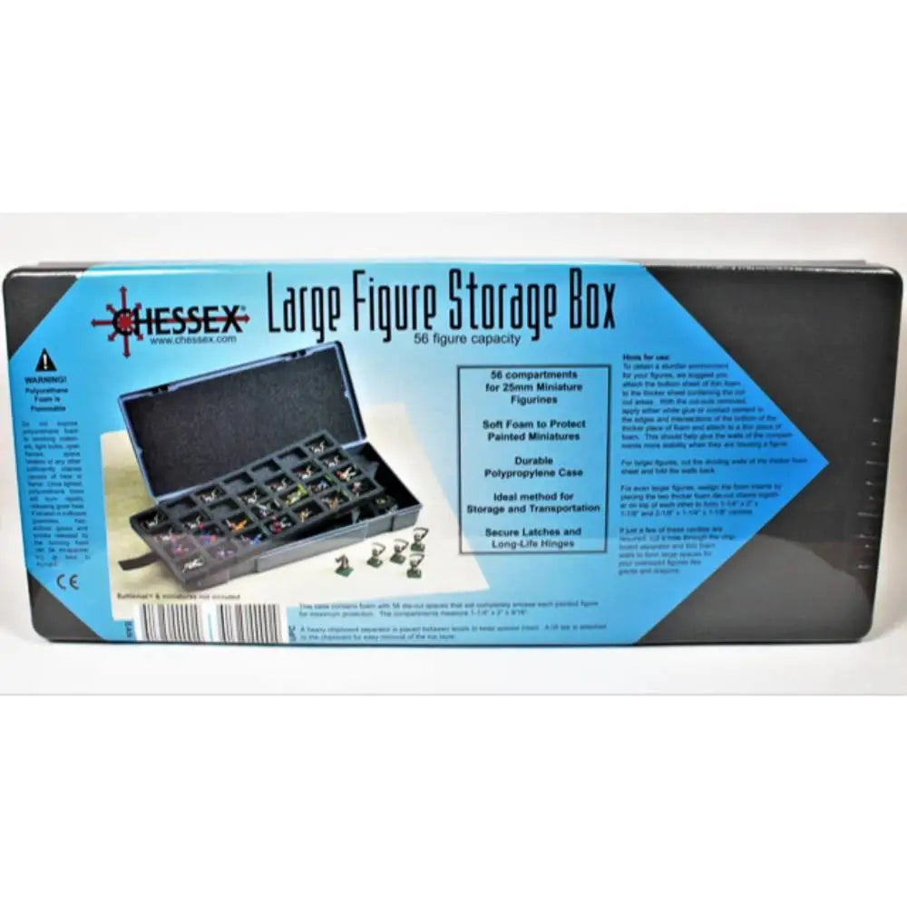 Chessex Large Figure Storage Box- 56 miniatures capacity - Roleplaying Games