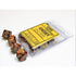 Chessex Lustrous Gold w/Silver - d10 Dice Set (10) - Dice & Dice Supplies