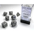 Chessex Opaque Dark Grey w/Black Dice & Dice Supplies Chessex Polyhedral (D&D) Dice Set (7)  