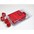 Chessex Opaque Red w/Black - Dice & Dice Supplies