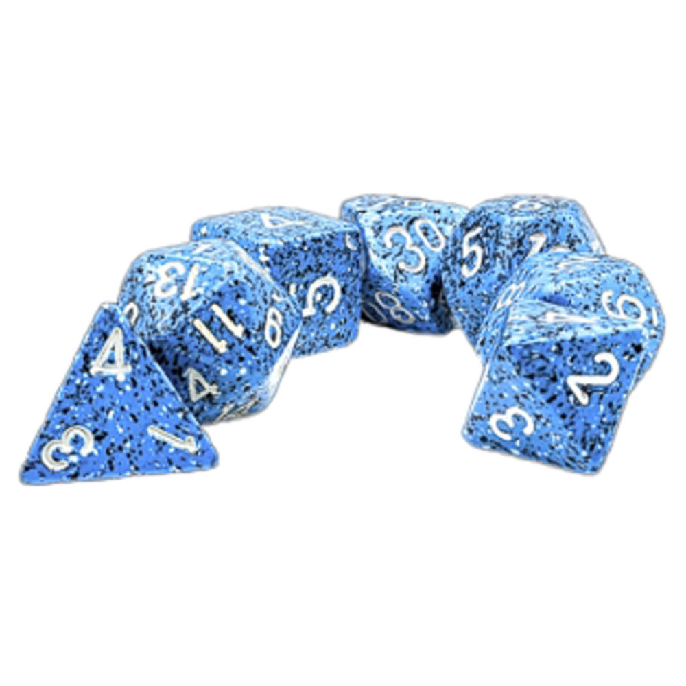 Chessex Speckled Ocean Stone - Polyhedral (D&D) Dice Set (7) - Dice & Dice Supplies