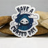 Chibi Grim Reaper Cursed Day Sticker - Gifts