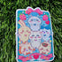 Chiika Friends Holographic Sticker - Gifts