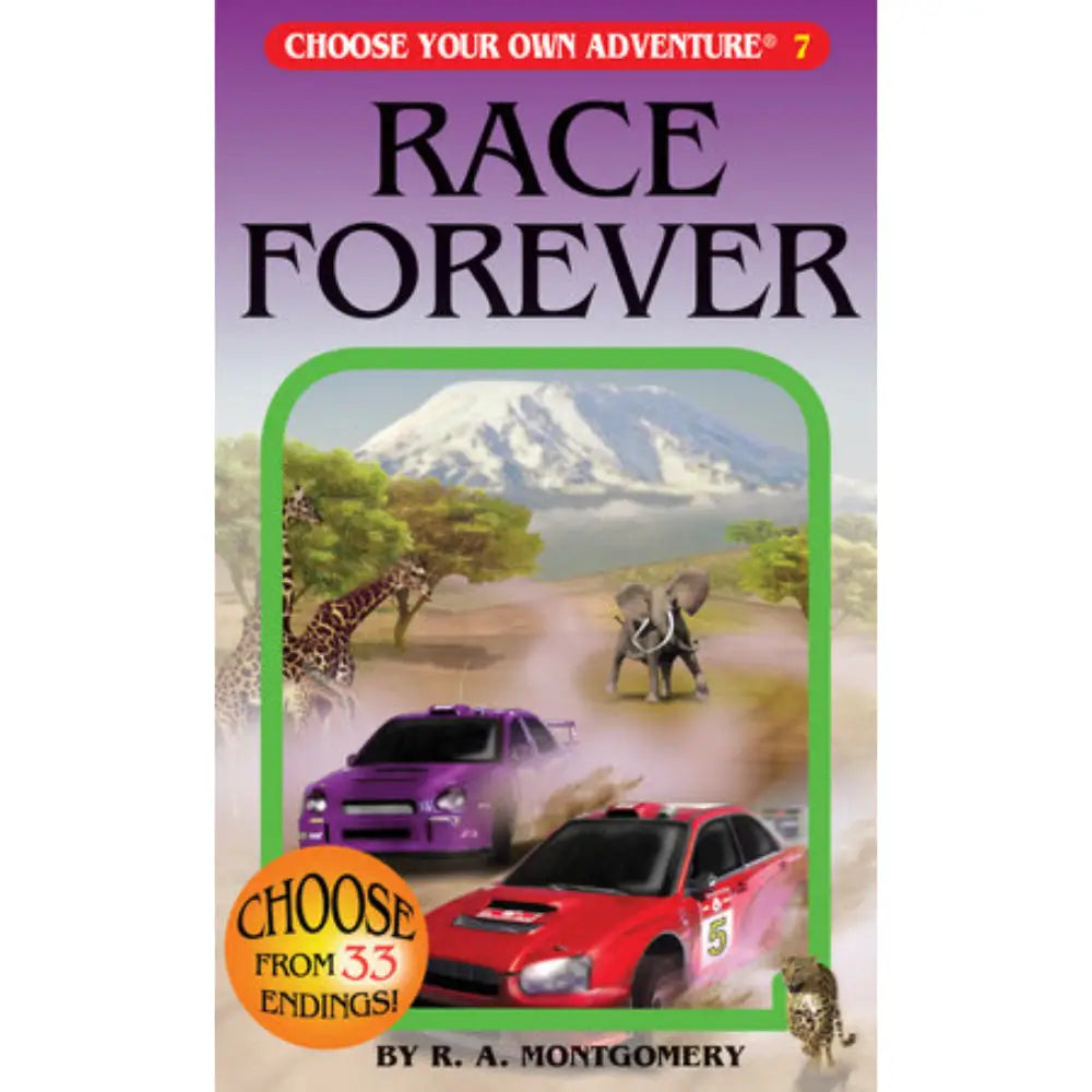 Choose Your Own Adventure Race Forever (CYOA Book 7) - Graphic Novels