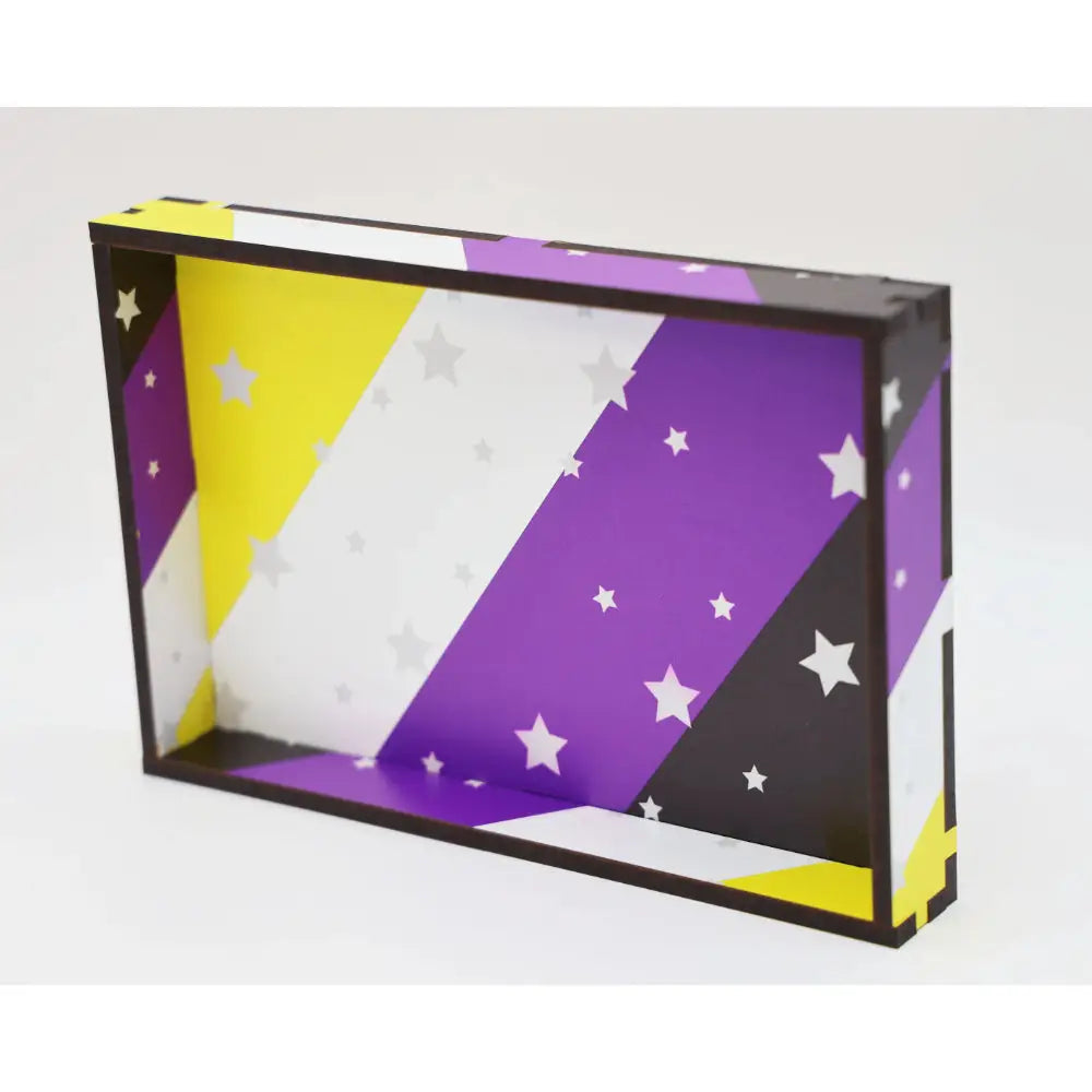 Chromatic Pride Dice Tray - Nonbinary - Dice & Dice Supplies