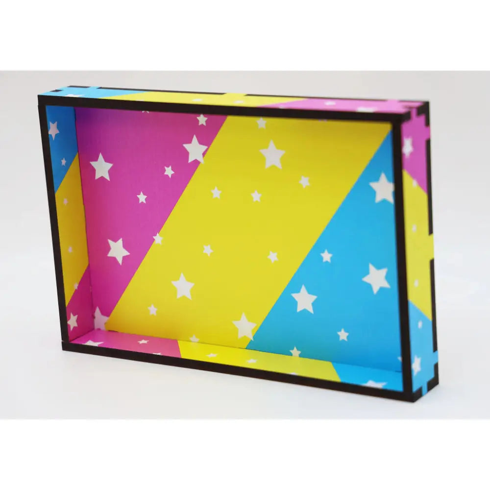 Chromatic Pride Dice Tray - Pansexual - Dice & Dice Supplies