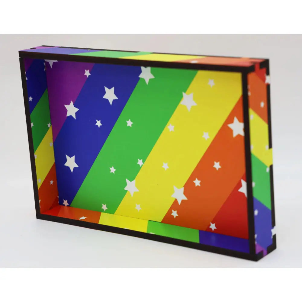 Chromatic Pride Dice Tray - Progress (Rainbow) - Dice & Dice Supplies