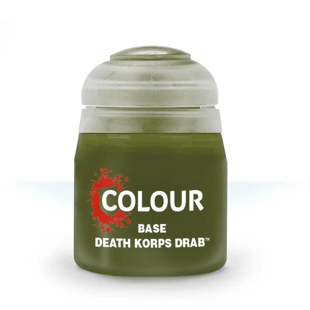 Citadel Base Paints Death Korps Drab (12ml) - Paint & Tools