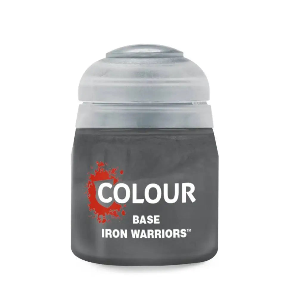 Citadel Base Paints Iron Warriors (12ml) Paint & Tools Games Workshop   