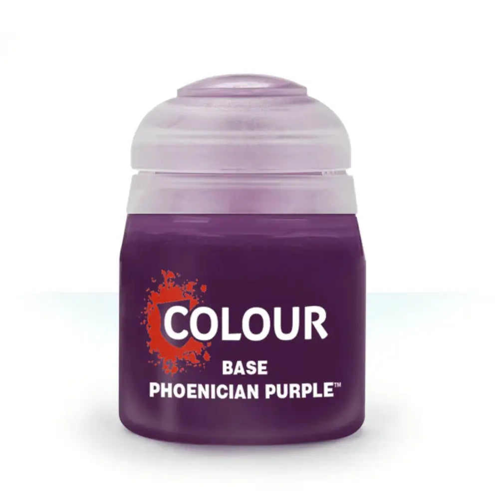 Citadel Base Paints Phoenician Purple (12ml) Paint & Tools Games Workshop   