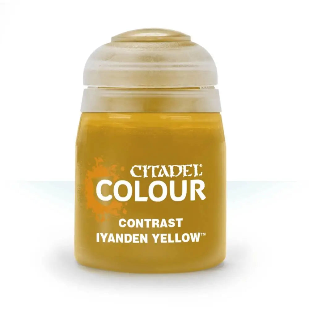 Citadel Contrast Paints Iyanden Yellow (18ml) Paint & Tools Games Workshop   