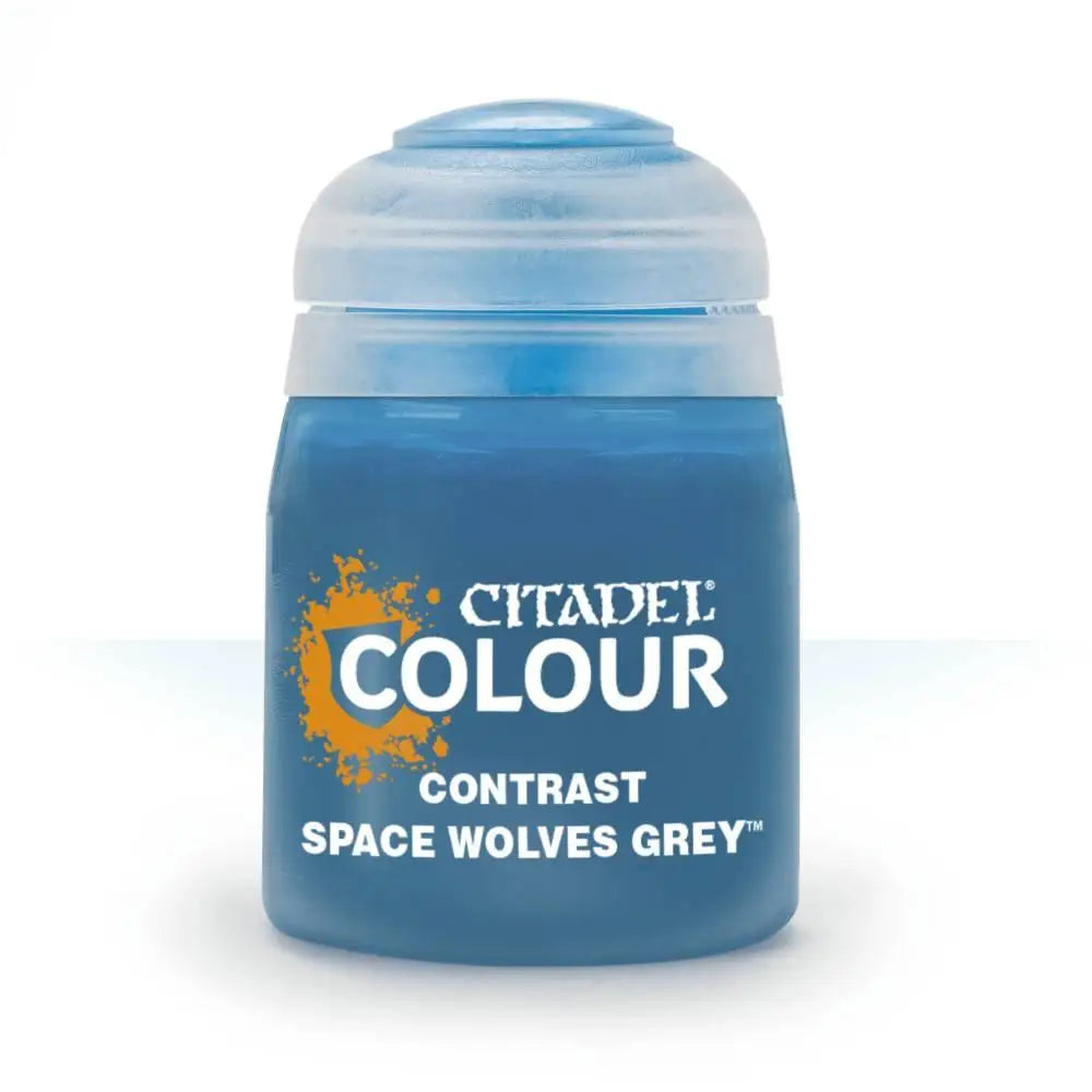 Citadel Contrast Paints Space Wolves Grey (18ml) Paint & Tools Games Workshop   
