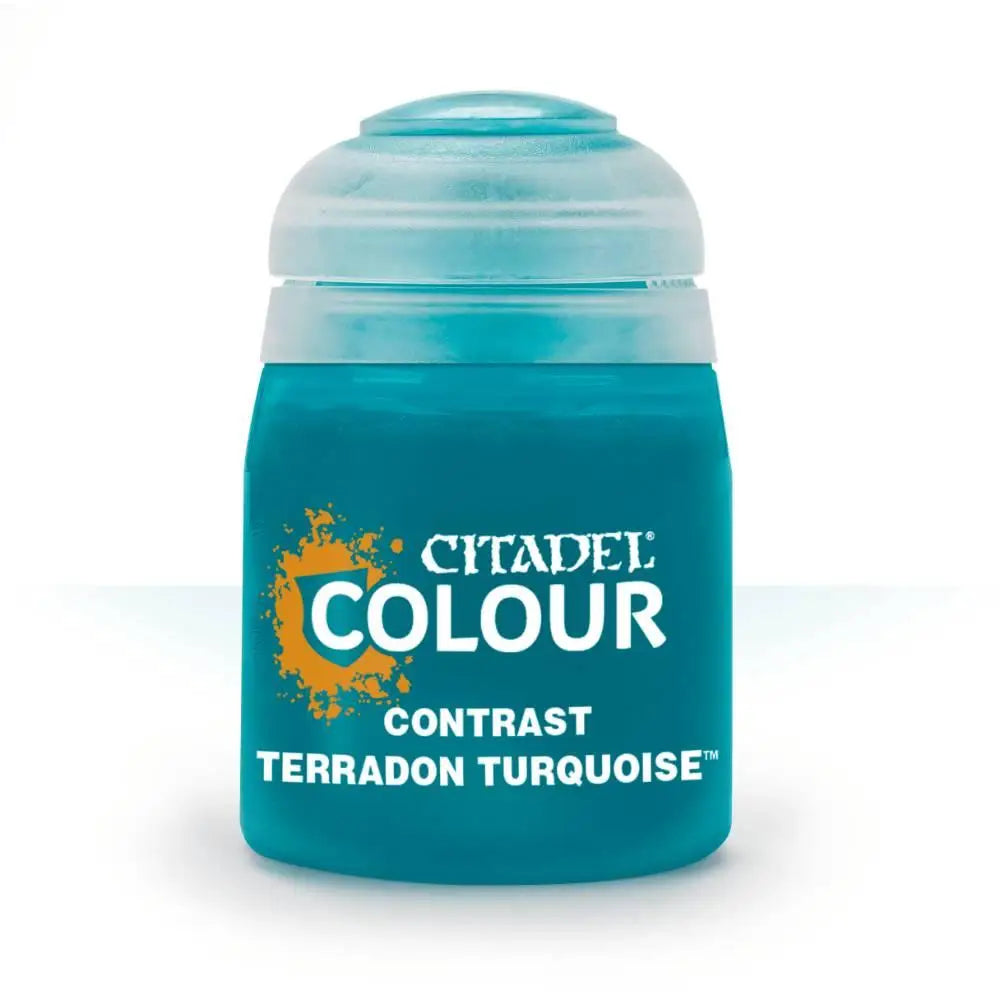 Citadel Contrast Paints Terradon Turquoise (18ml) Paint & Tools Games Workshop   