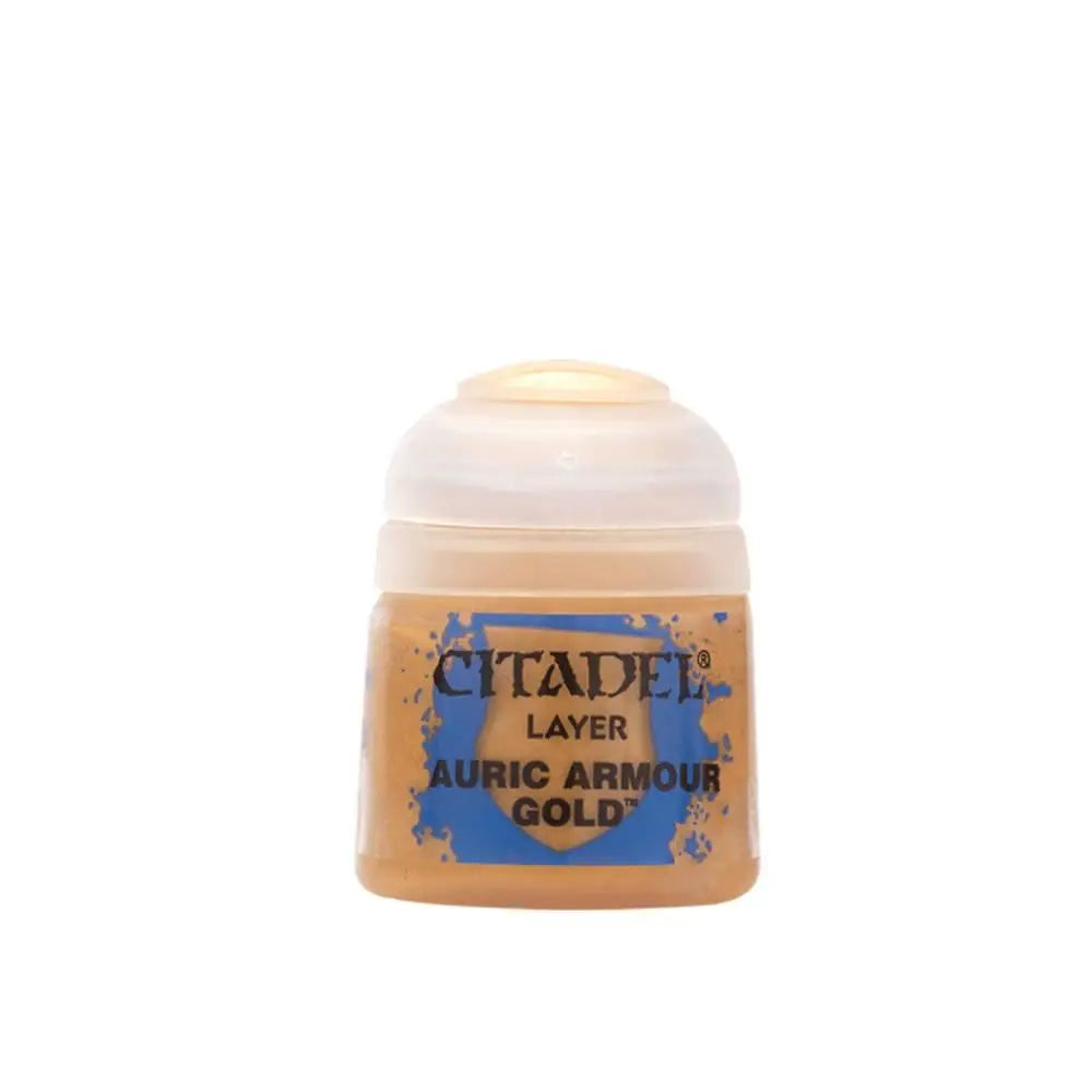 Citadel Layer Paints Auric Armour Gold (12ml) - Paint & Tools