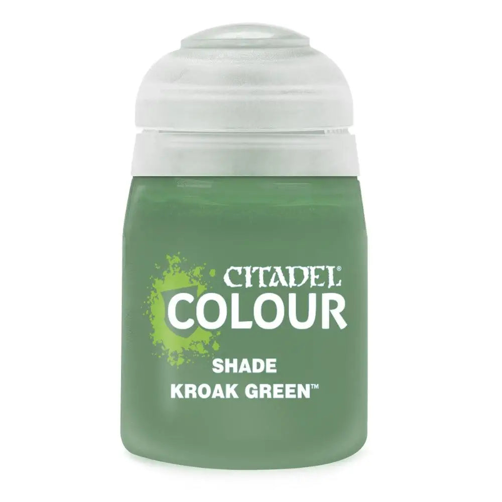 Citadel Shade Paints Kroak Green (18ml) Paint & Tools Games Workshop   