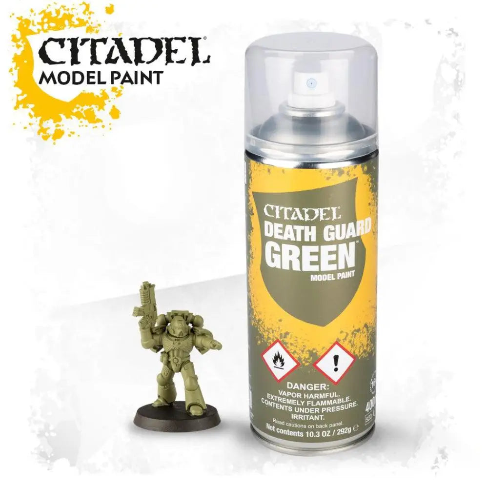 Citadel Spray Paints Death Guard Green (10oz spray can) Paint & Tools Games Workshop   