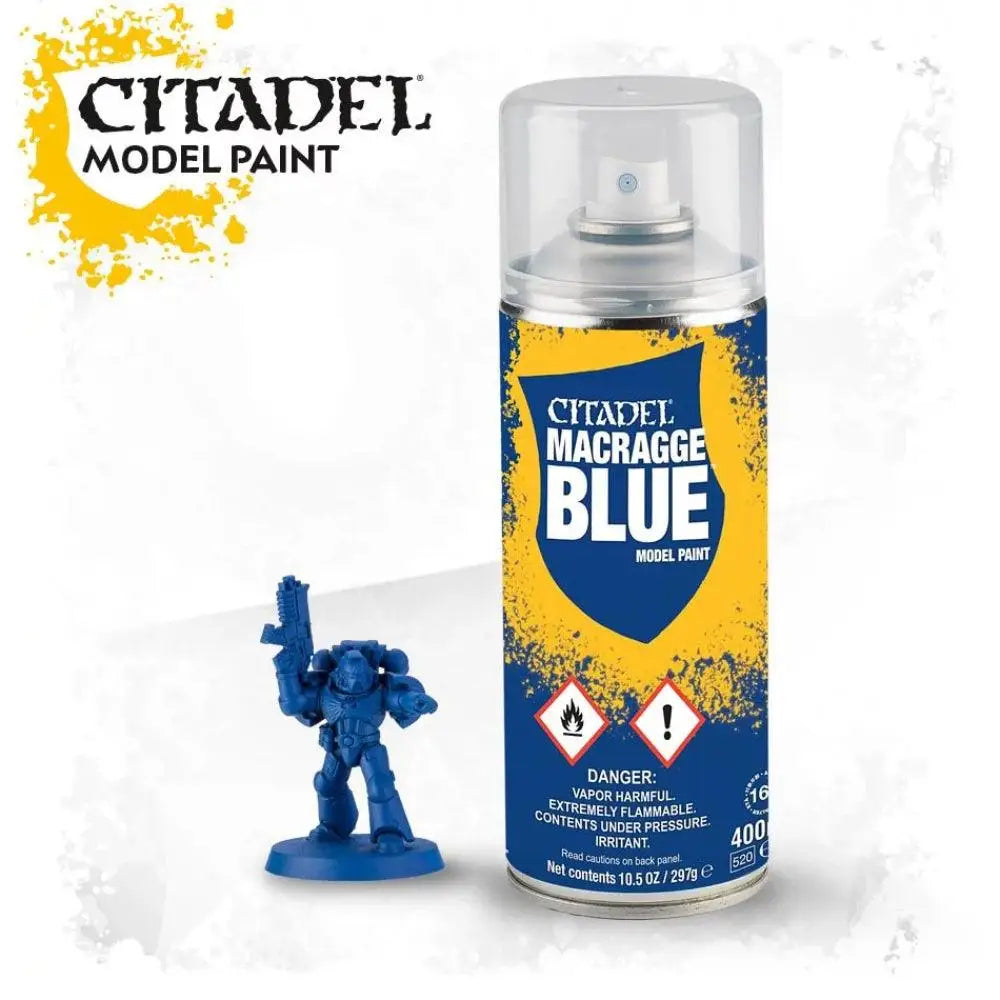 Citadel Spray Paints Macragge Blue (10oz spray can) Paint & Tools Games Workshop   