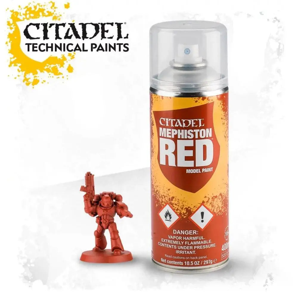 Citadel Spray Paints Mephiston Red (10oz spray can) Paint & Tools Games Workshop   