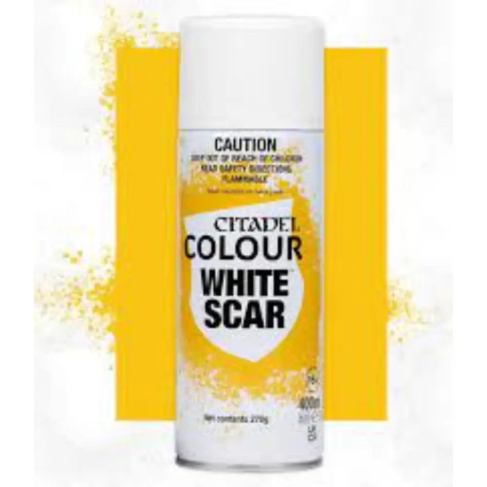 Citadel Spray Paints White Scar (10oz spray can) - Paint & Tools
