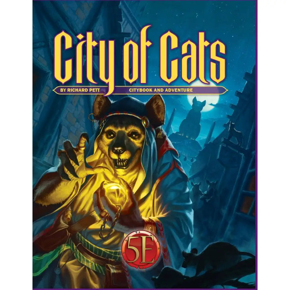 City of Cats for 5th Edition (Hardcover) Dungeons & Dragons Kobold Press   