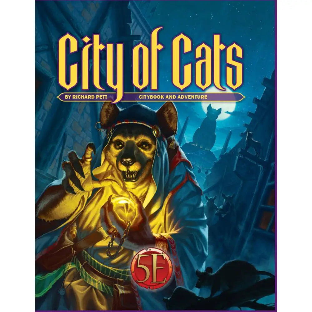 City of Cats for 5th Edition (Hardcover) - Roleplaying Games