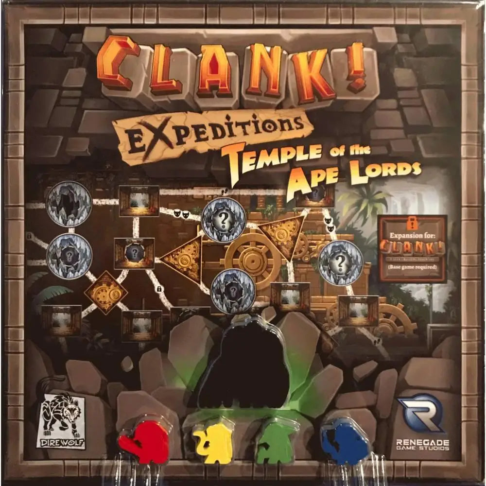 Clank! Expeditions - Temple of the Ape Lords Expansion Board Games Dire Wolf   