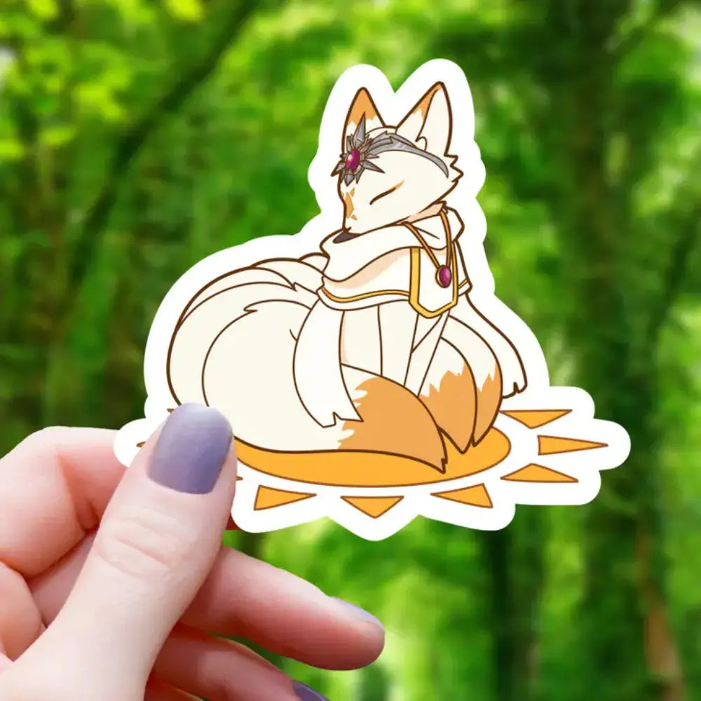 Cleric Kitsune Sticker - Gifts
