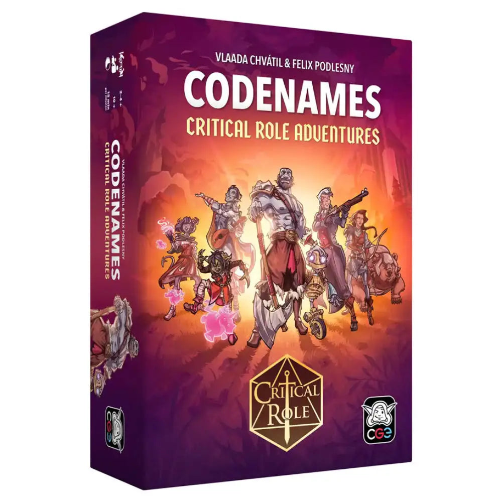 Codenames Critical Role Adventures - Board Games