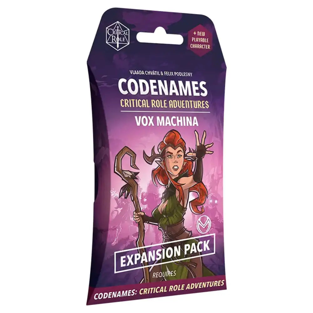 Codenames Critical Role Adventures Vox Machina Expansion - Board Games