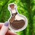 Coffee Bean Energy Potion Sticker - Gifts