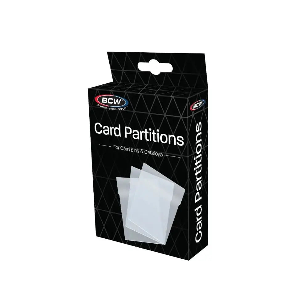 Collectible Card Bin Partitions - Card Games
