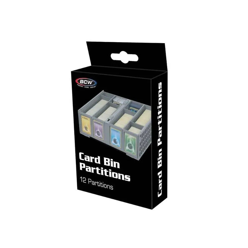 Collectible Card Bin Partitions Card Storage BCW   