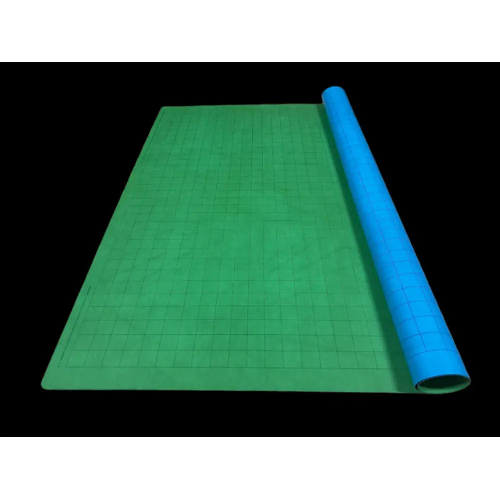 Colored Reversible Vinyl Battlemat Megamat Squares 34.5’’ x 48’’ - Blue/Green - Roleplaying Games